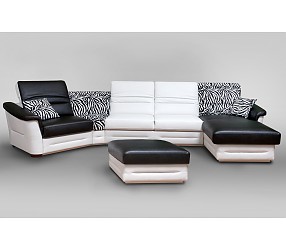 ГОЛЬФ - диван угловой модульный раскладной и пуф